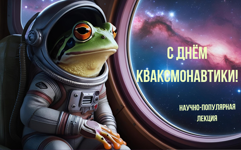 НАУЧНО-ПОПУЛЯРНАЯ ЛЕКЦИЯ: "ДЕНЬ КВАКСМОНАВТИКИ" 10+